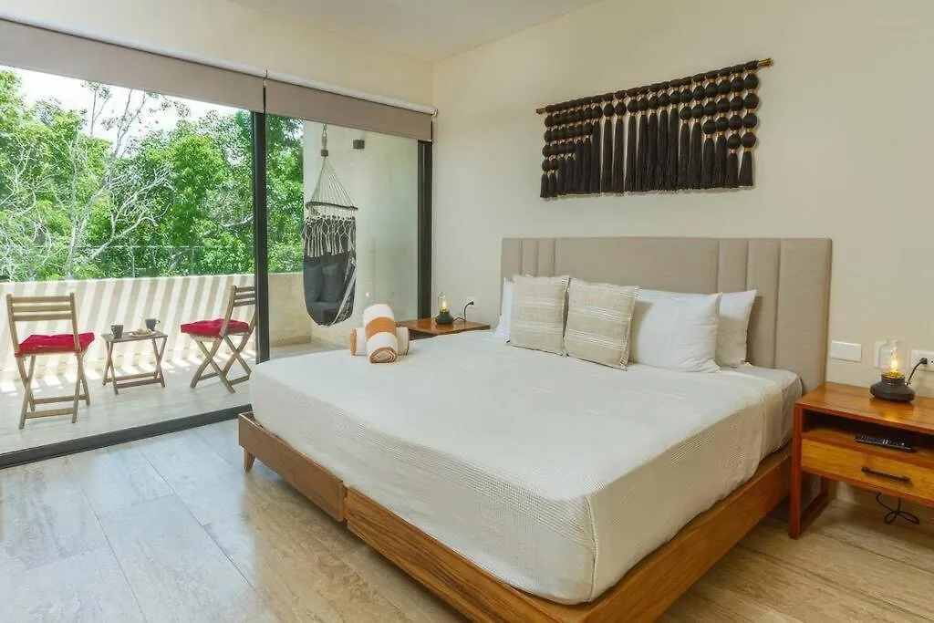 Fabulous 2Bd, Rooftop Pool, Cinema, Sauna, Gym تولوم 0*,  المكسيك