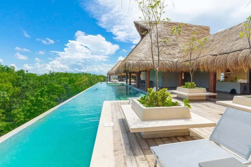 Fabulous 2Bd, Rooftop Pool, Cinema, Sauna, Gym تولوم 0*,