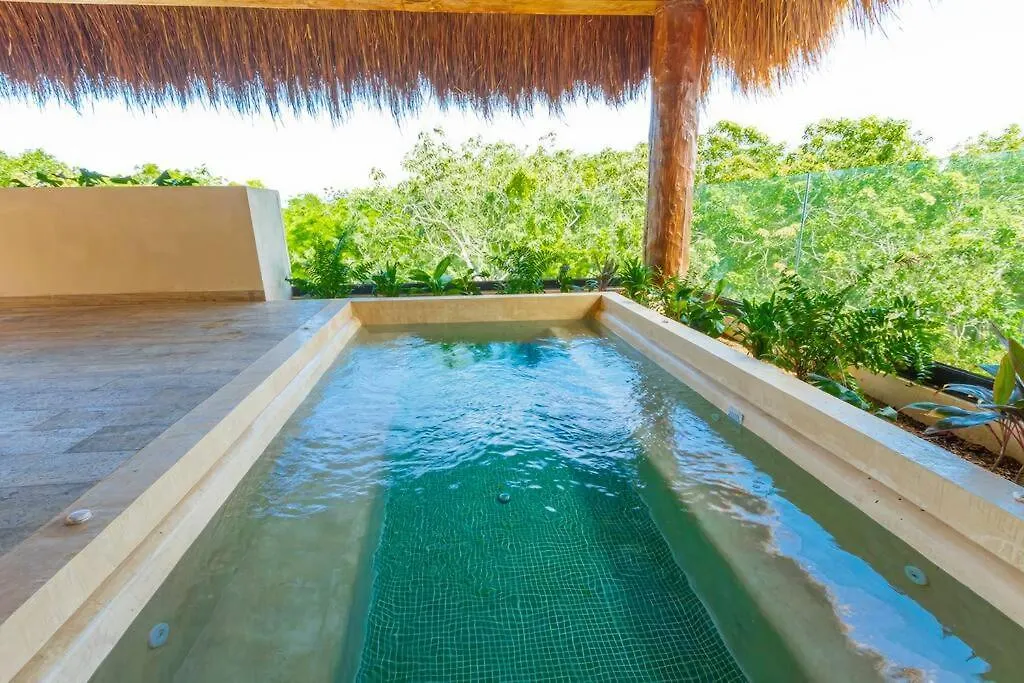 Fabulous 2Bd, Rooftop Pool, Cinema, Sauna, Gym تولوم 0*,  المكسيك